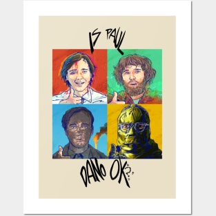 Is Paul Dano OK? (black writing) Posters and Art